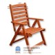 Drewniane fotele ogrodowe krzesło z serii Sorrento