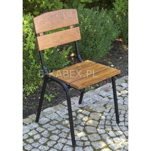 Drewniane krzesło piętrowane WEEKEND